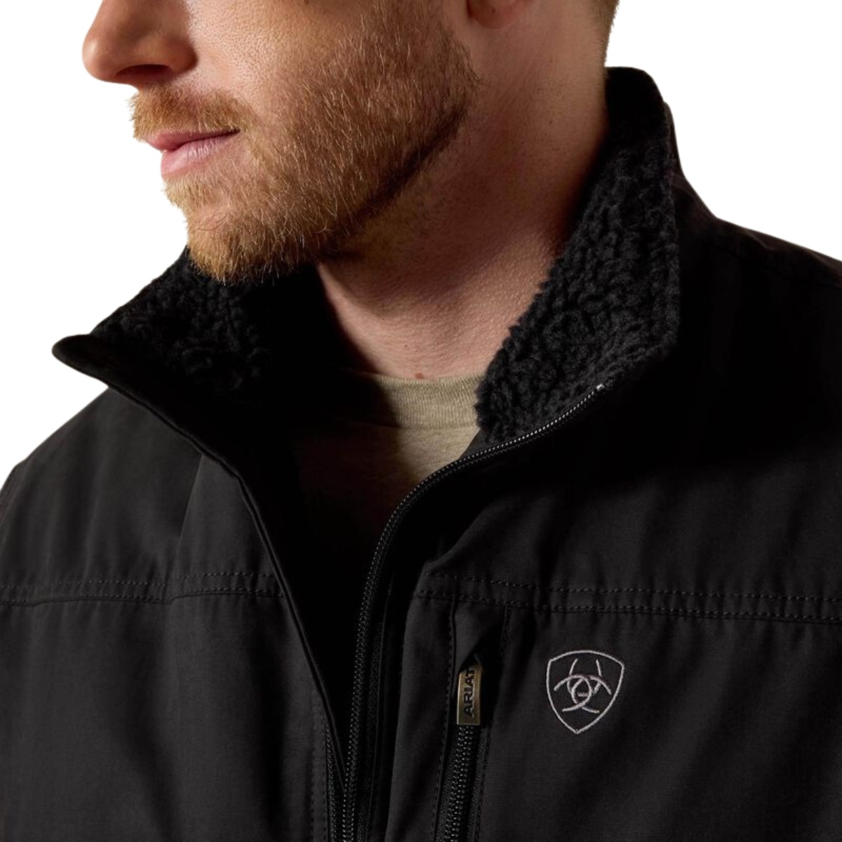 Ariat Mens Grizzly Canvas Insulated Jacket (10041631) Black