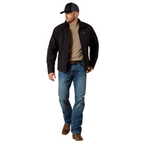 Ariat Mens Grizzly Canvas Insulated Jacket (10041631) Black