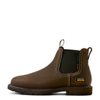 Ariat Mens Groundbreaker Chelsea H2O Wide Square Steel Toe Boots (10077102) Dark Brown