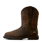 Ariat Mens Groundbreaker H2O Wide Square Steel Toe Boots (10077103) Dark Brown