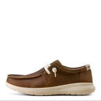 Ariat Mens Hilo Slip On Shoes (10080436) Warm Brown Elephant Print