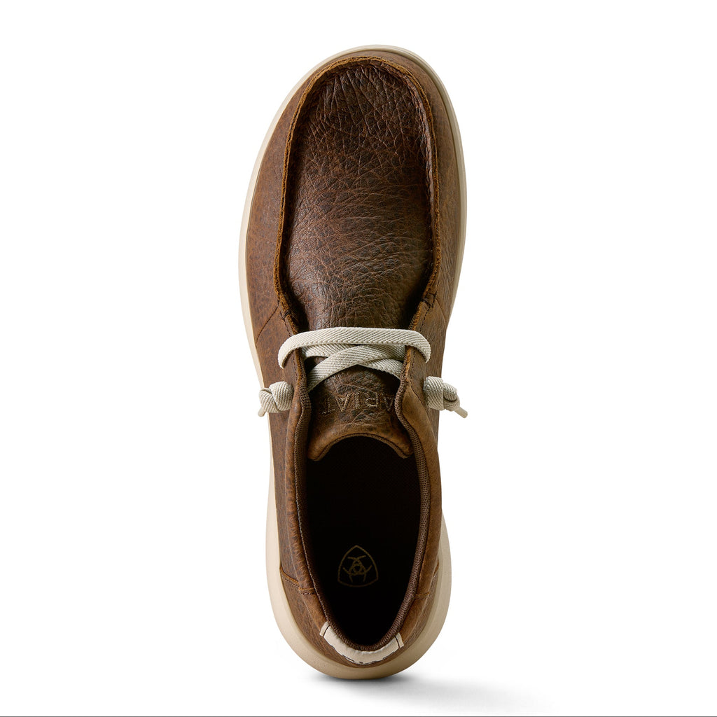 Ariat Mens Hilo Slip On Shoes (10080436) Warm Brown Elephant Print