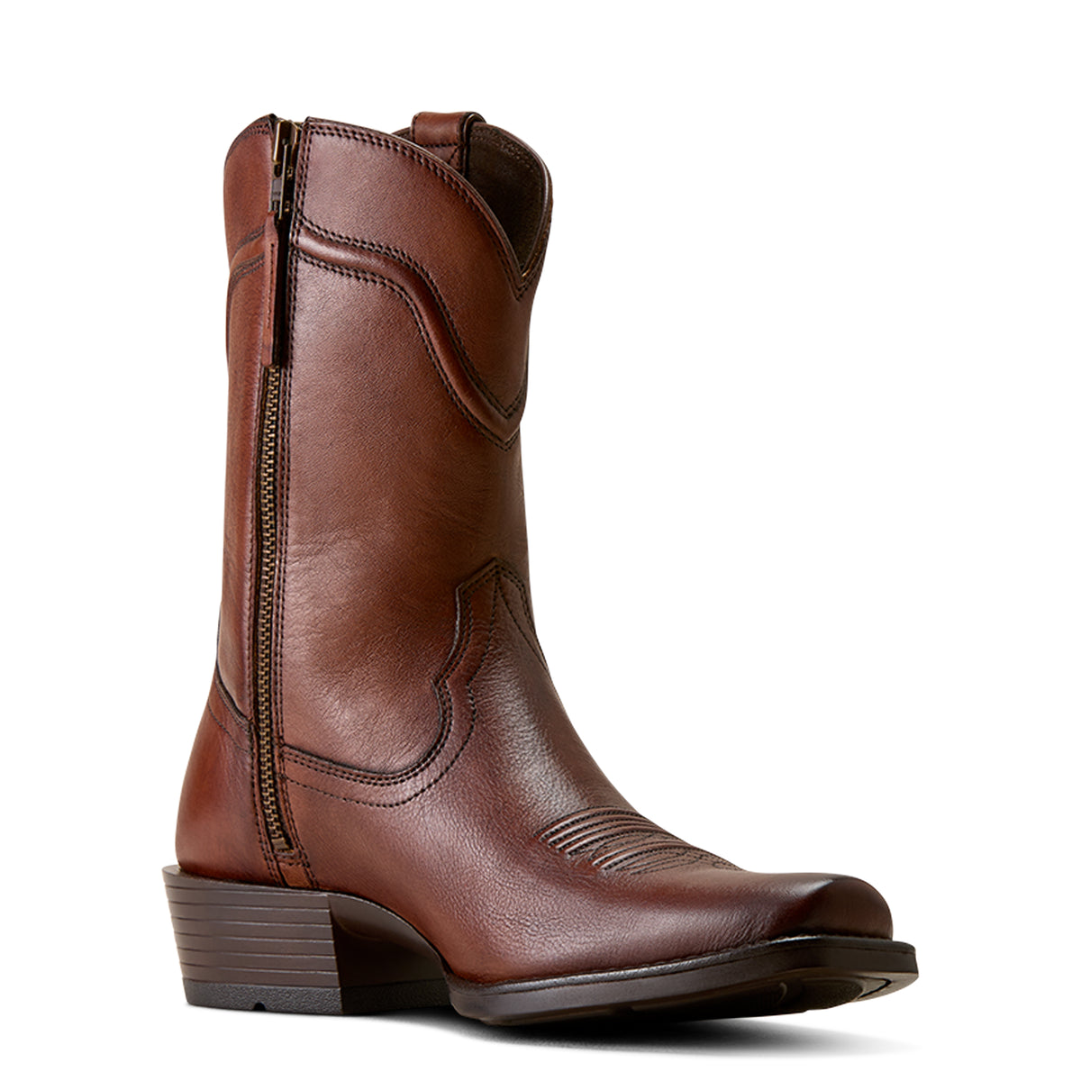 Ariat Mens Oliver Narrow Cutter Toe Western Boots (10080289) Honey Bee
