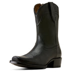 Ariat Mens Oliver Narrow Cutter Toe Western Boots (10080290) Eclipse Black