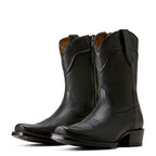 Ariat Mens Oliver Narrow Cutter Toe Western Boots (10080290) Eclipse Black