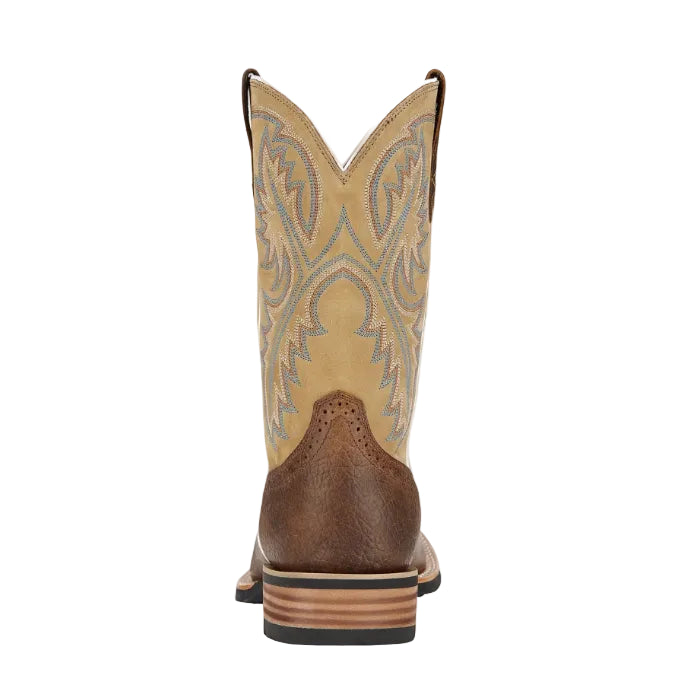 Ariat Mens Quickdraw Boots (10002224) Tumbled Bark/Beige