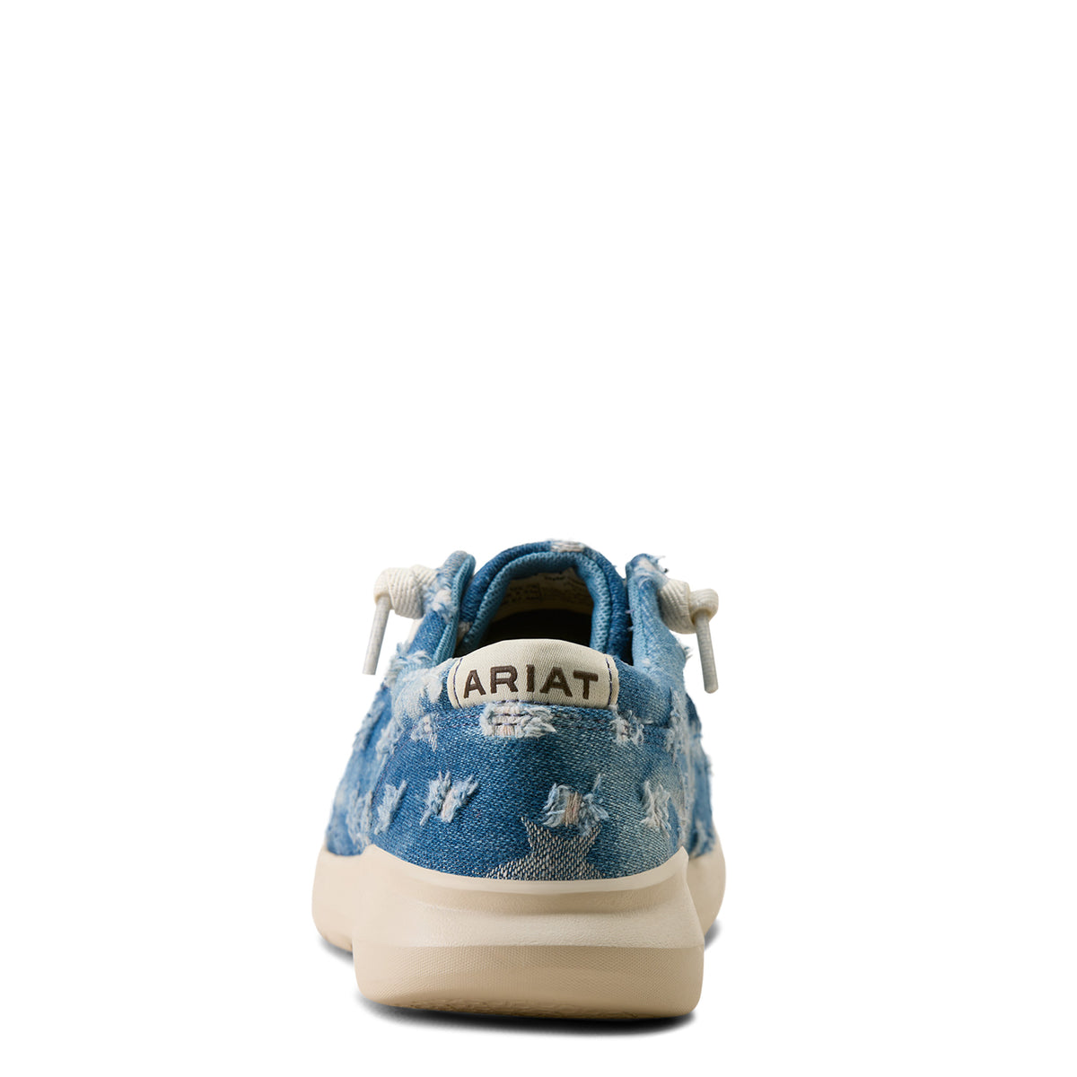 Ariat Womens Hilo Slip On Shoes (10080569) Denim Stars