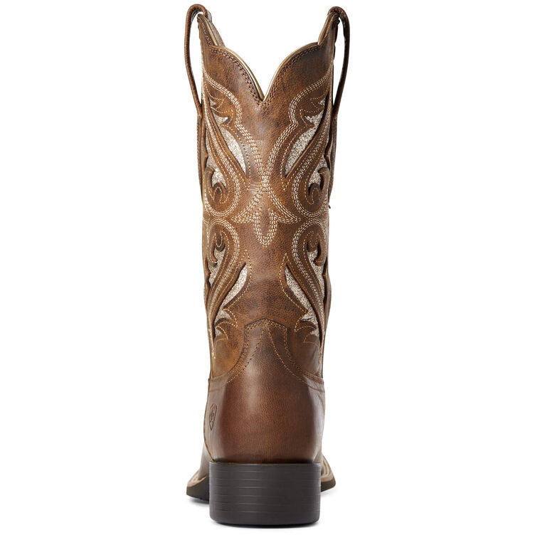 Ariat Womens Round Up Bliss Western Boots (10034056) Sassy Brown  [SD]