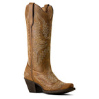 Ariat Womens Round Up Collins D Toe Western Boots (10080383) Brown Bomber