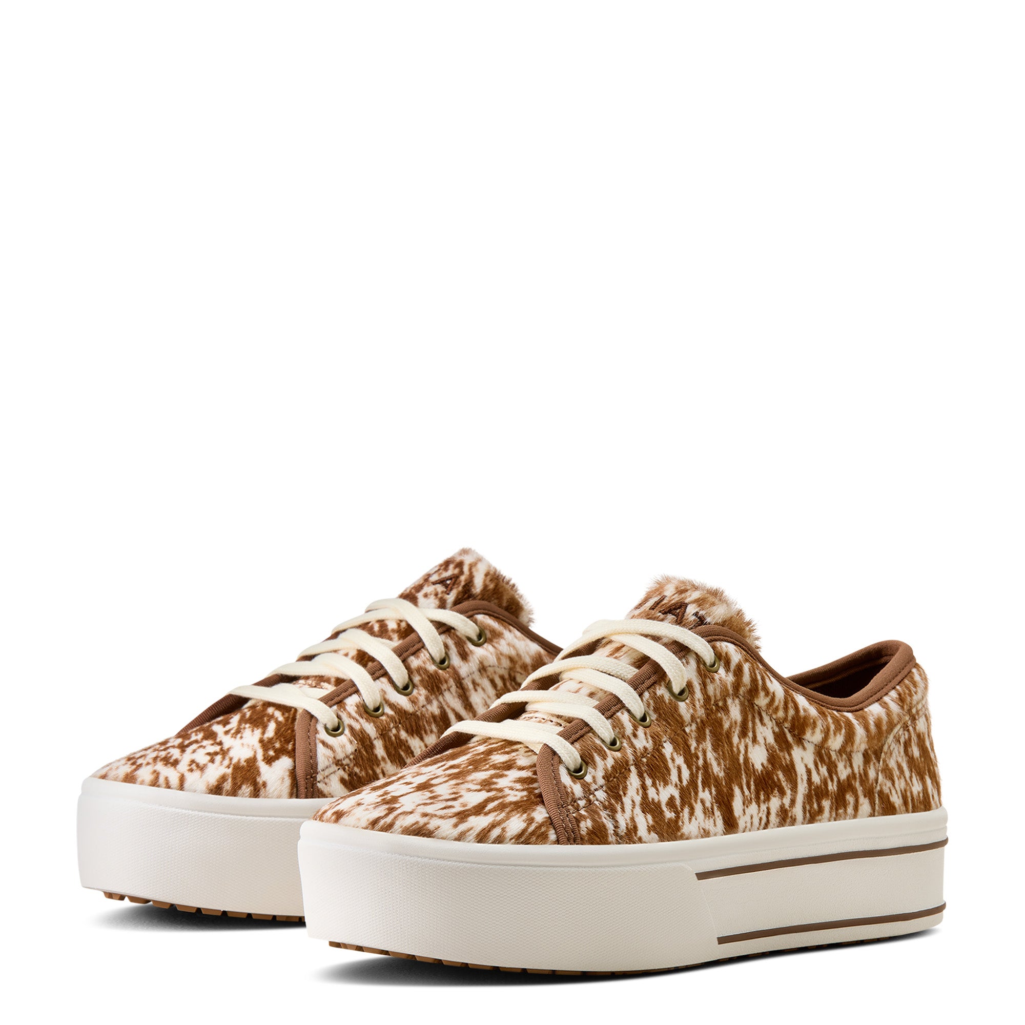 Ariat Womens Skylar Shoes (10080403) Speckled Cow Print
