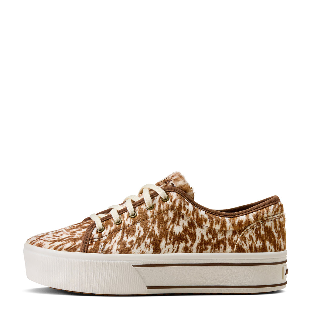 Ariat Womens Skylar Shoes (10080403) Speckled Cow Print