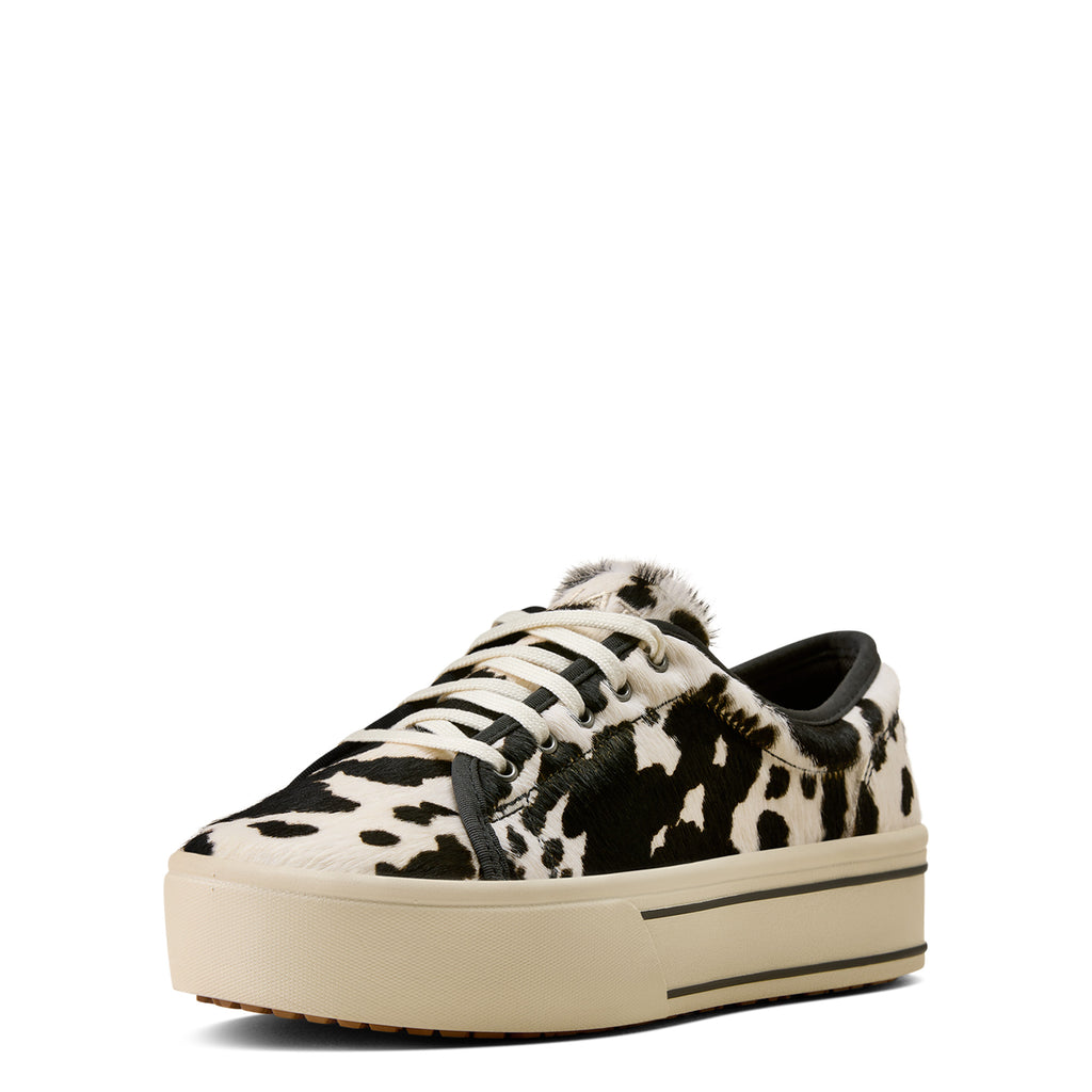 Ariat Womens Skylar Shoes (10080404) Black and White Hair On