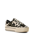 Ariat Womens Skylar Shoes (10080404) Black and White Hair On