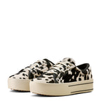 Ariat Womens Skylar Shoes (10080404) Black and White Hair On