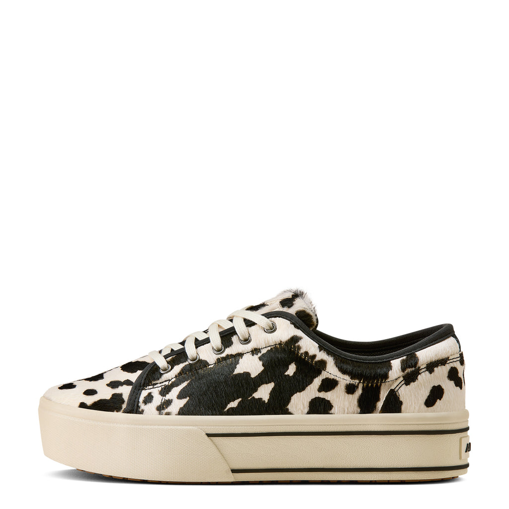 Ariat Womens Skylar Shoes (10080404) Black and White Hair On
