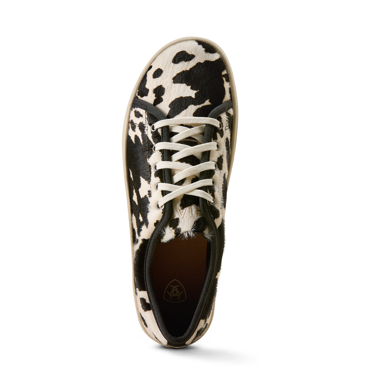 Ariat Womens Skylar Shoes (10080404) Black and White Hair On