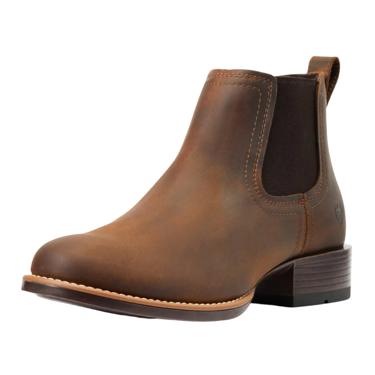 Ariat Mens Booker Ultra RT Western Boots (10040374) Distressed Brown