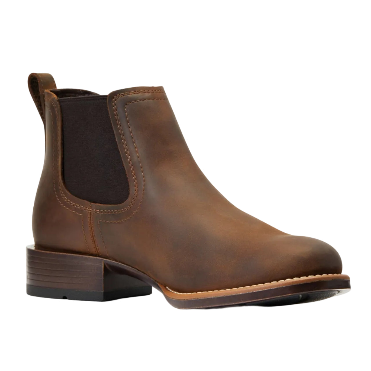 Ariat Mens Booker Ultra RT Western Boots (10040374) Distressed Brown