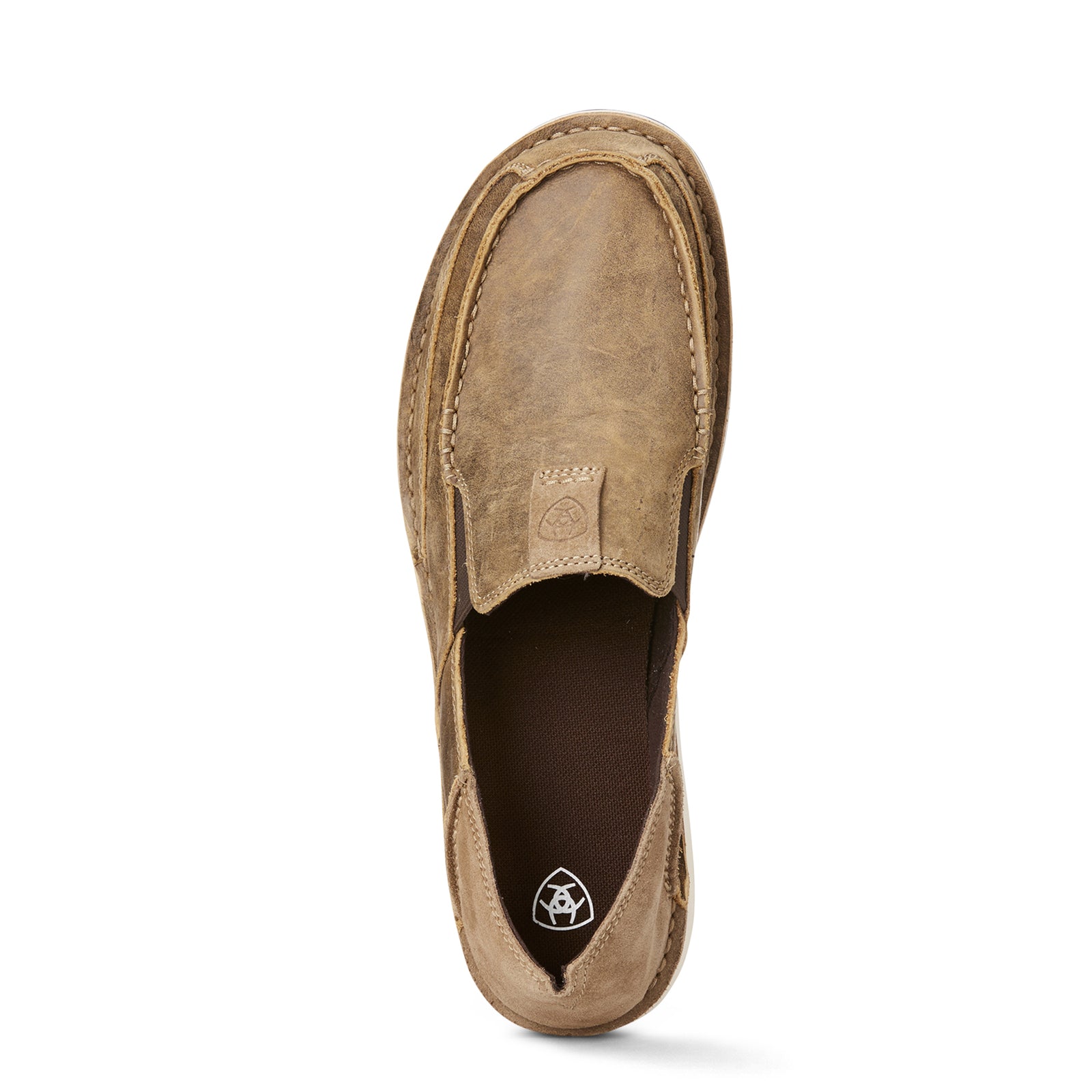 Ariat Mens Cruiser Western Shoes (10023210) Brown Bomber/Relaxed Bark