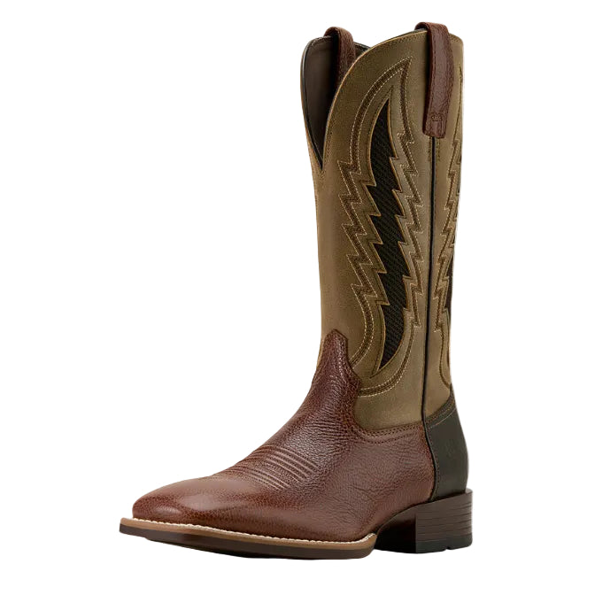 Ariat Mens Dakota VentTEK Western Boots (10061163) Beasty Brown/Brown Bomber