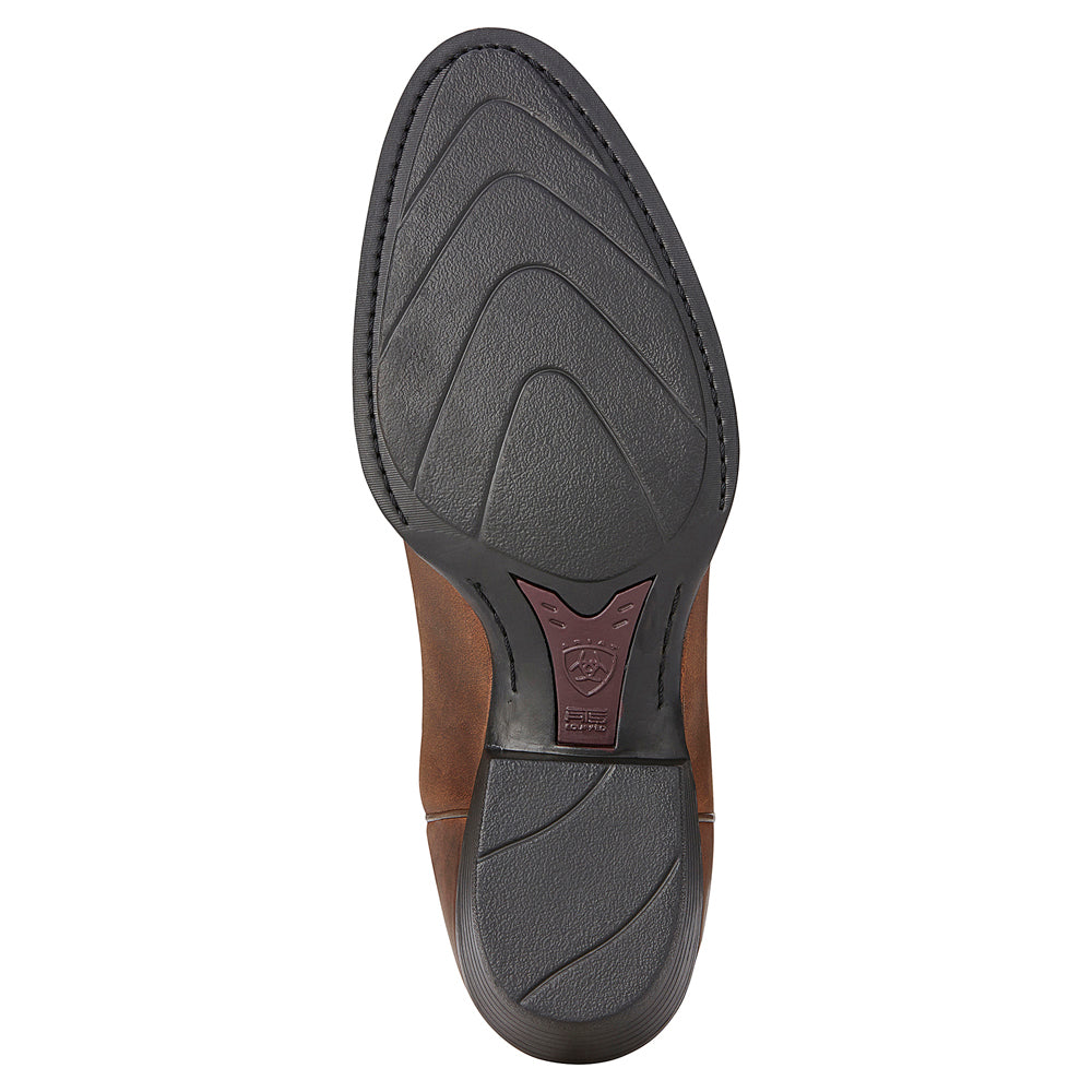 Ariat Mens Heritage R-Toe Western Boots (10002204) Distressed Brown