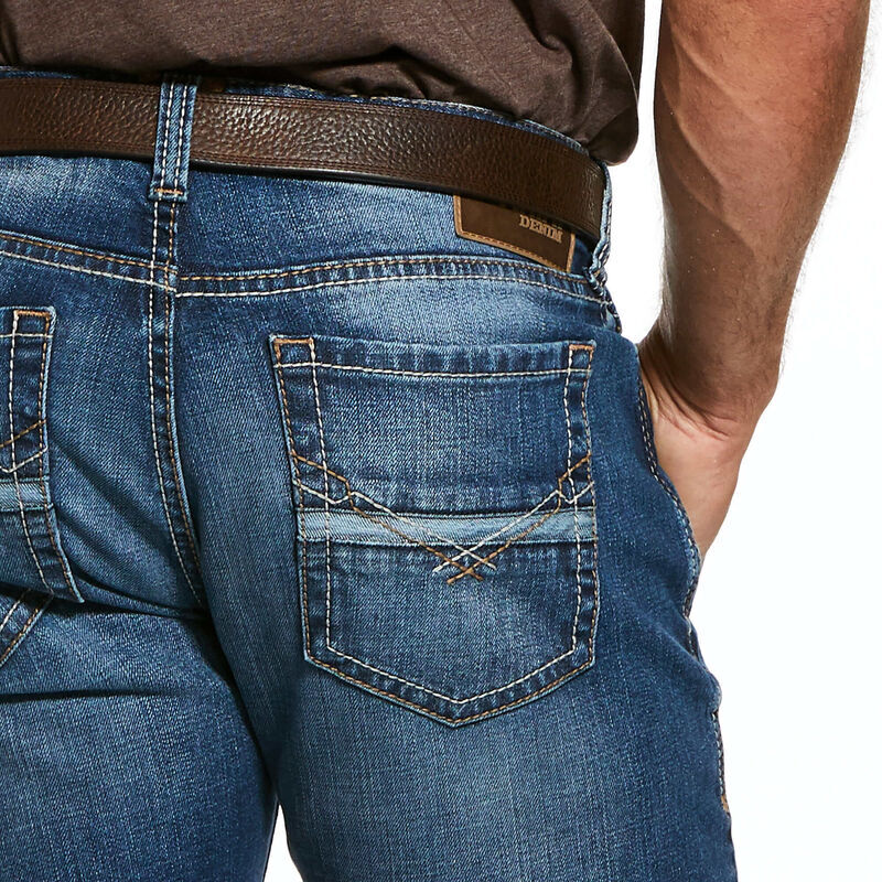 Ariat Mens M7 Nassau Straight Leg Jeans (10032321) Summit 