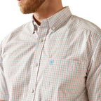 Ariat Mens Pro Series Simon S/S Shirt (10058944) White