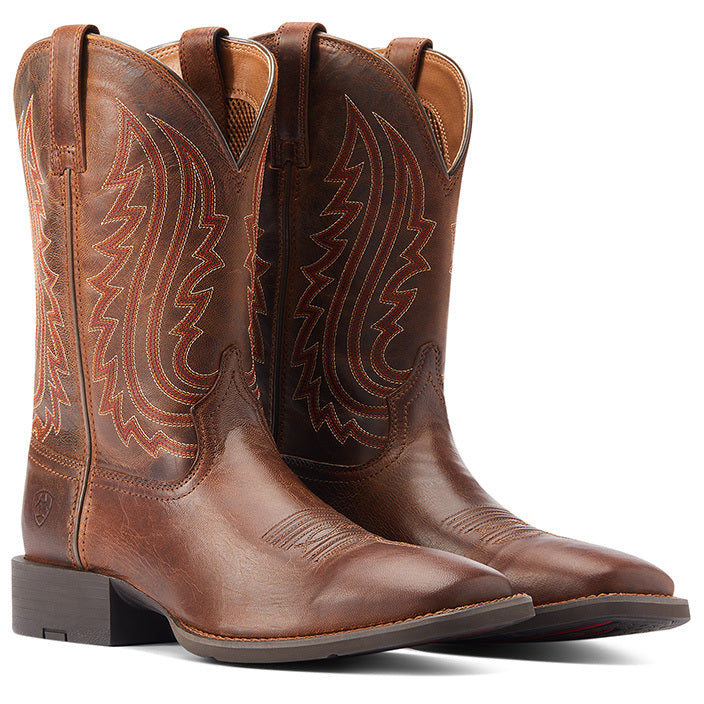 Ariat Mens Sport Big Country Western Boots (10044561) Almond Buff