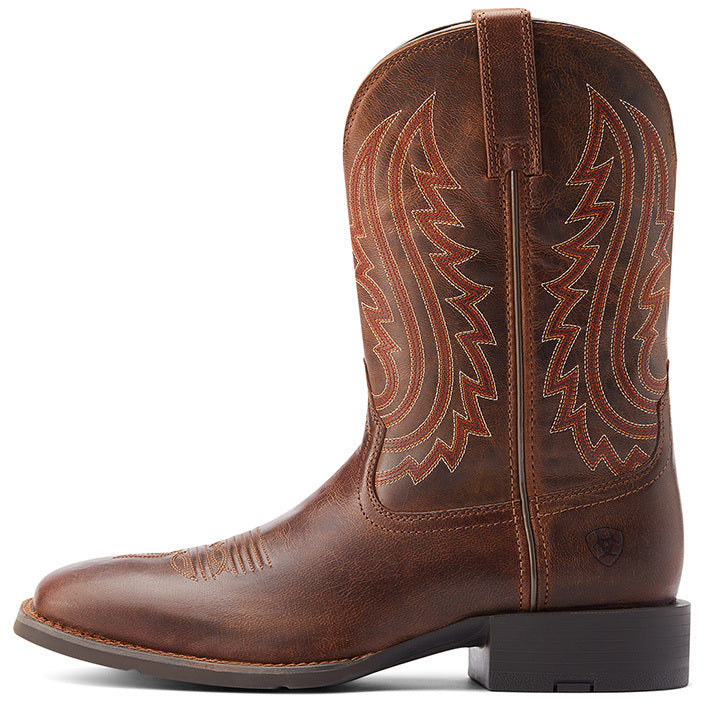Ariat Mens Sport Big Country Western Boots (10044561) Almond Buff