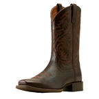 Ariat Mens Sport Herdsman Western Boots (10050990) Burnished Chocolate