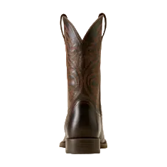 Ariat Mens Sport Herdsman Western Boots (10050990) Burnished Chocolate