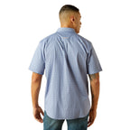 Ariat Mens Wrinkle Free Dixon S/S Shirt (10059003) Blue