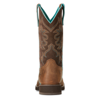 Ariat Womens Delilah Western Boots (10021457) Distressed Brown/Fudge