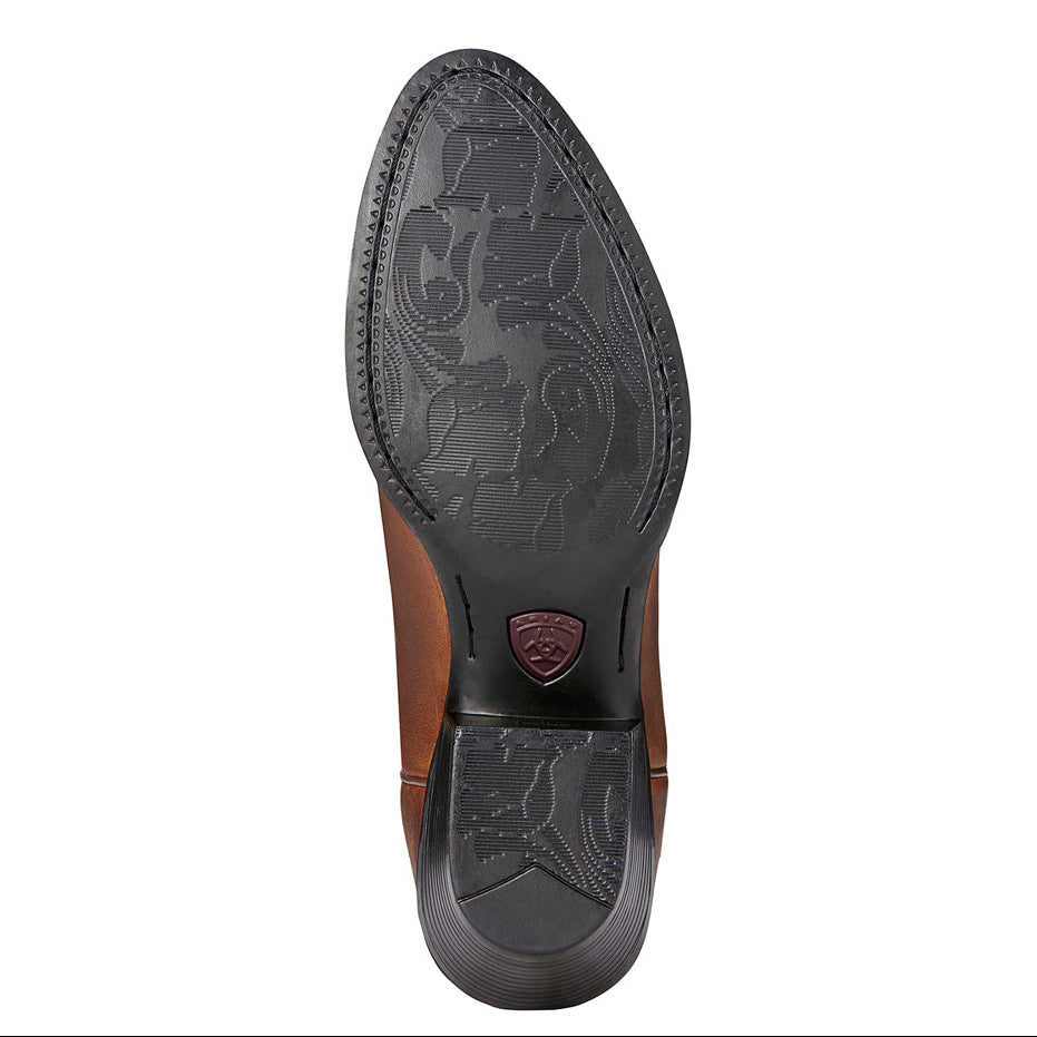 Ariat Womens Heritage R-Toe Western Boots (10001021) Distressed Brown