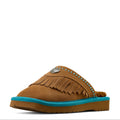 Ariat Womens Jackie Square Toe Exotic Slippers (2830229) Fringe