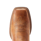 Ariat Womens Round Up Back Zip Western Boots (10044432) Desert Sand 