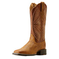 Ariat Womens Round Up Ruidoso Western Boots (10051066) Pearl/Burnished Chestnut