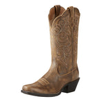 Ariat Womens Round Up Square Toe Western Boots (10021620) Vintage Bomber 
