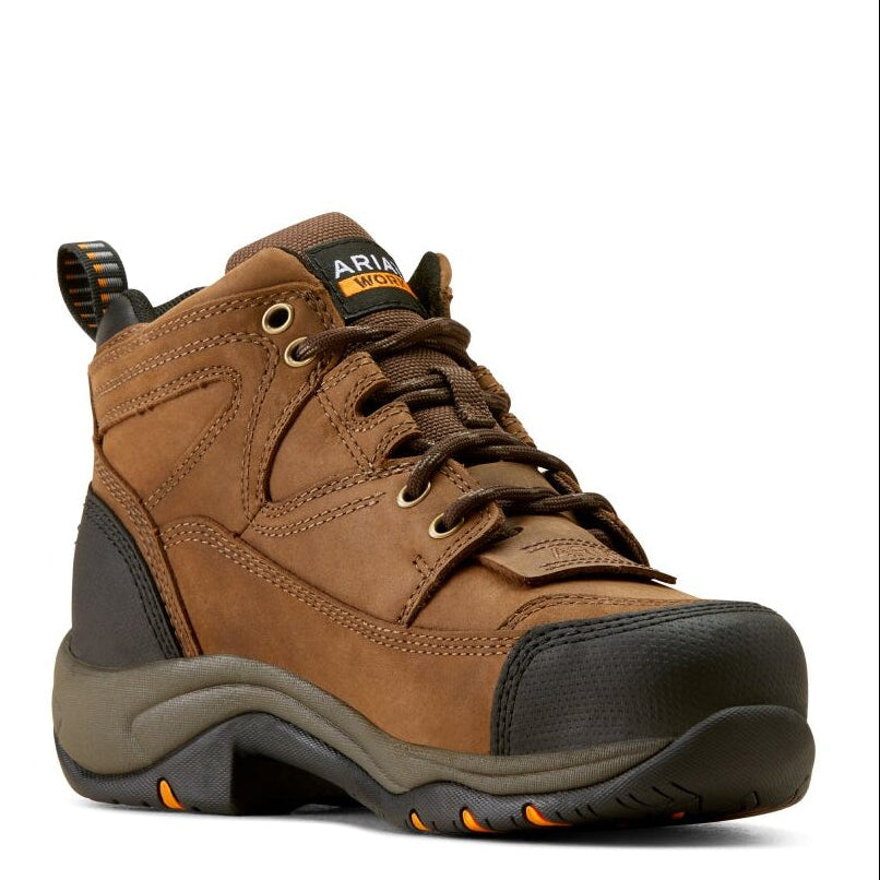 Ariat Work Range Womens Duraterrain H2O Steel Toe Shoes (10047763) Distressed Brown