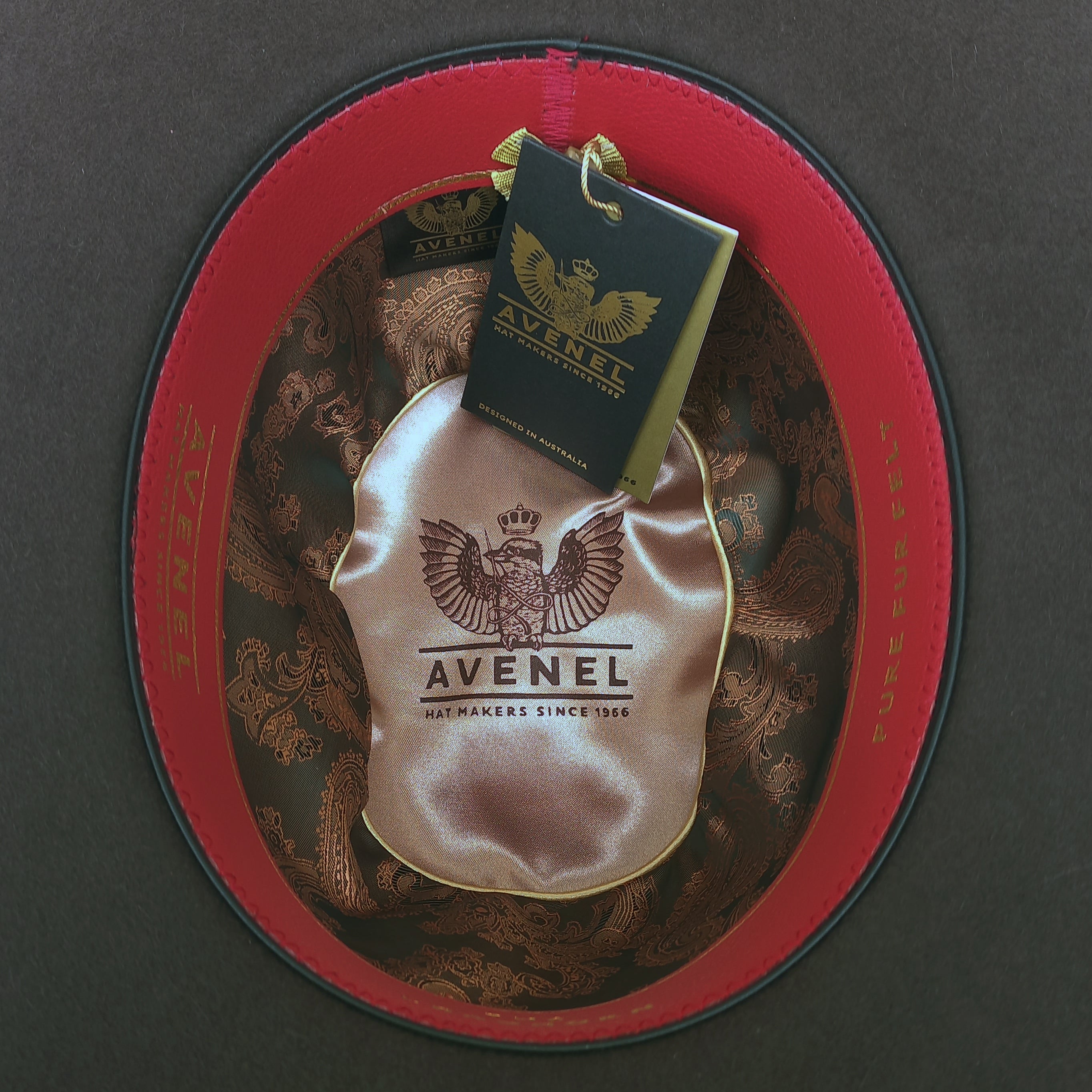 Avenel Hats The Longhorn Western Hat (22101.KEL) Kelpie