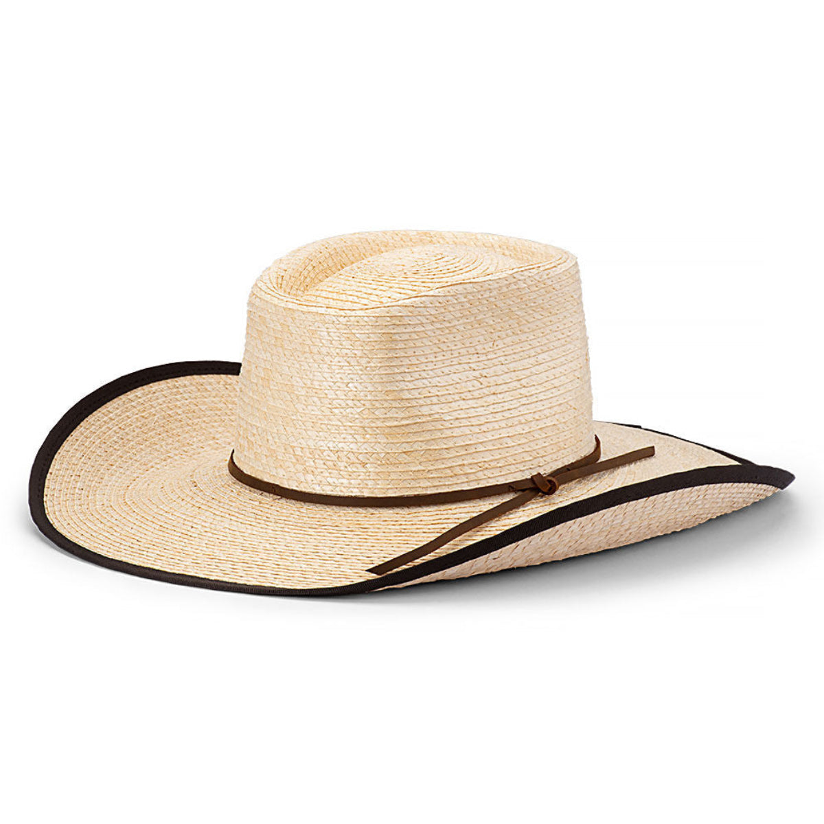 Avenel Hats Billabong Straw Bound Edge Western Hat (22025) Bleach