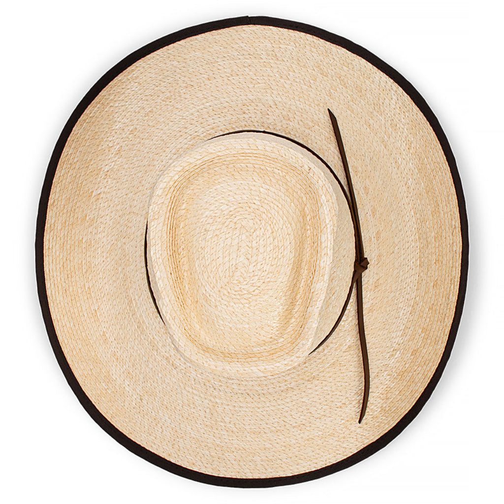 Avenel Hats Billabong Straw Bound Edge Western Hat (22025) Bleach
