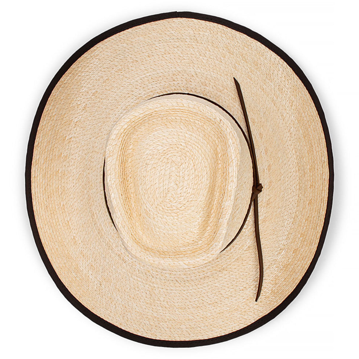 Avenel Hats Billabong Straw Bound Edge Western Hat (22025) Bleach