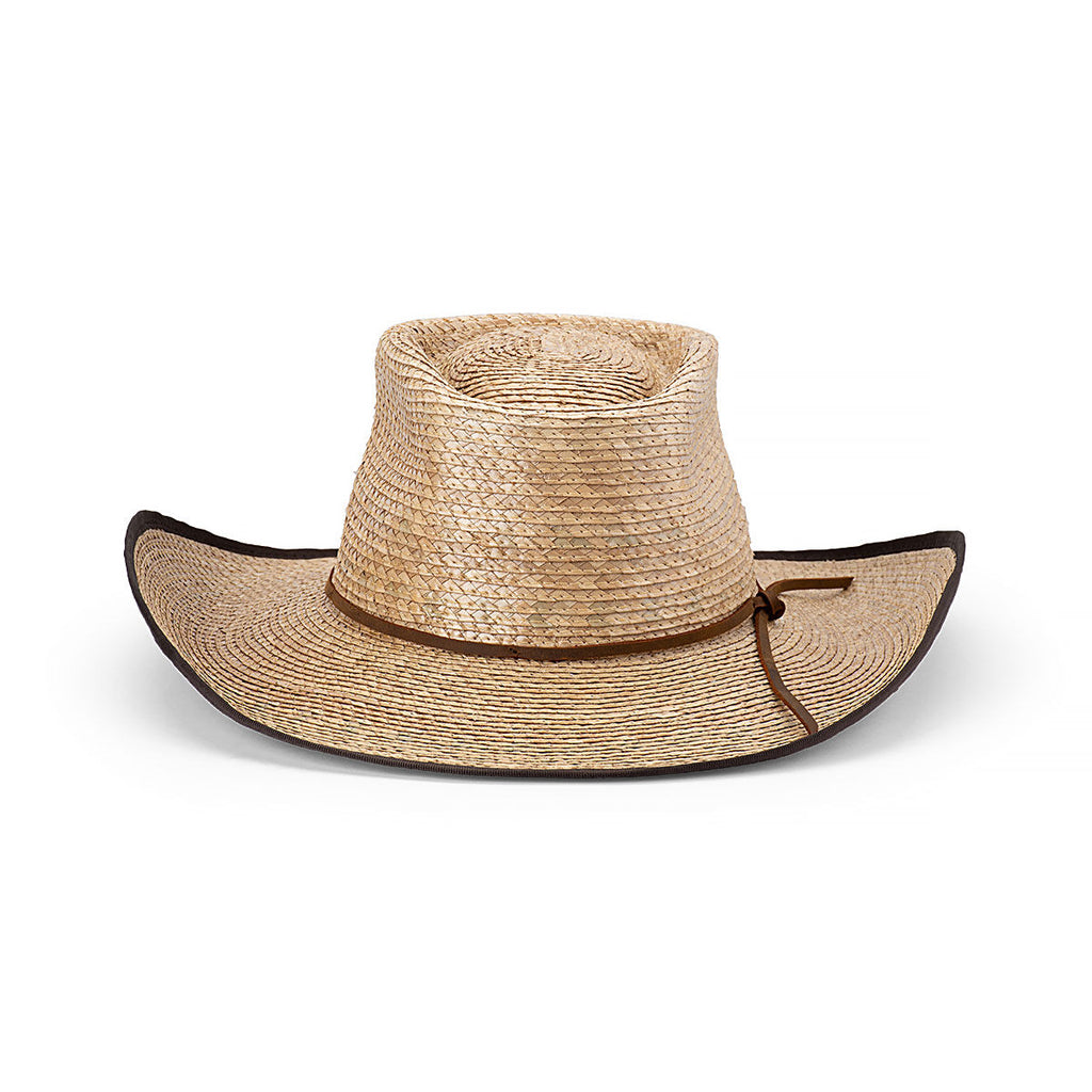 Avenel Hats Billabong Straw Bound Edge Western Hat (22025) Natural