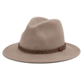 Avenel Hats Johnny Australian Wool Felt Safarai Hat (DF47) Putty