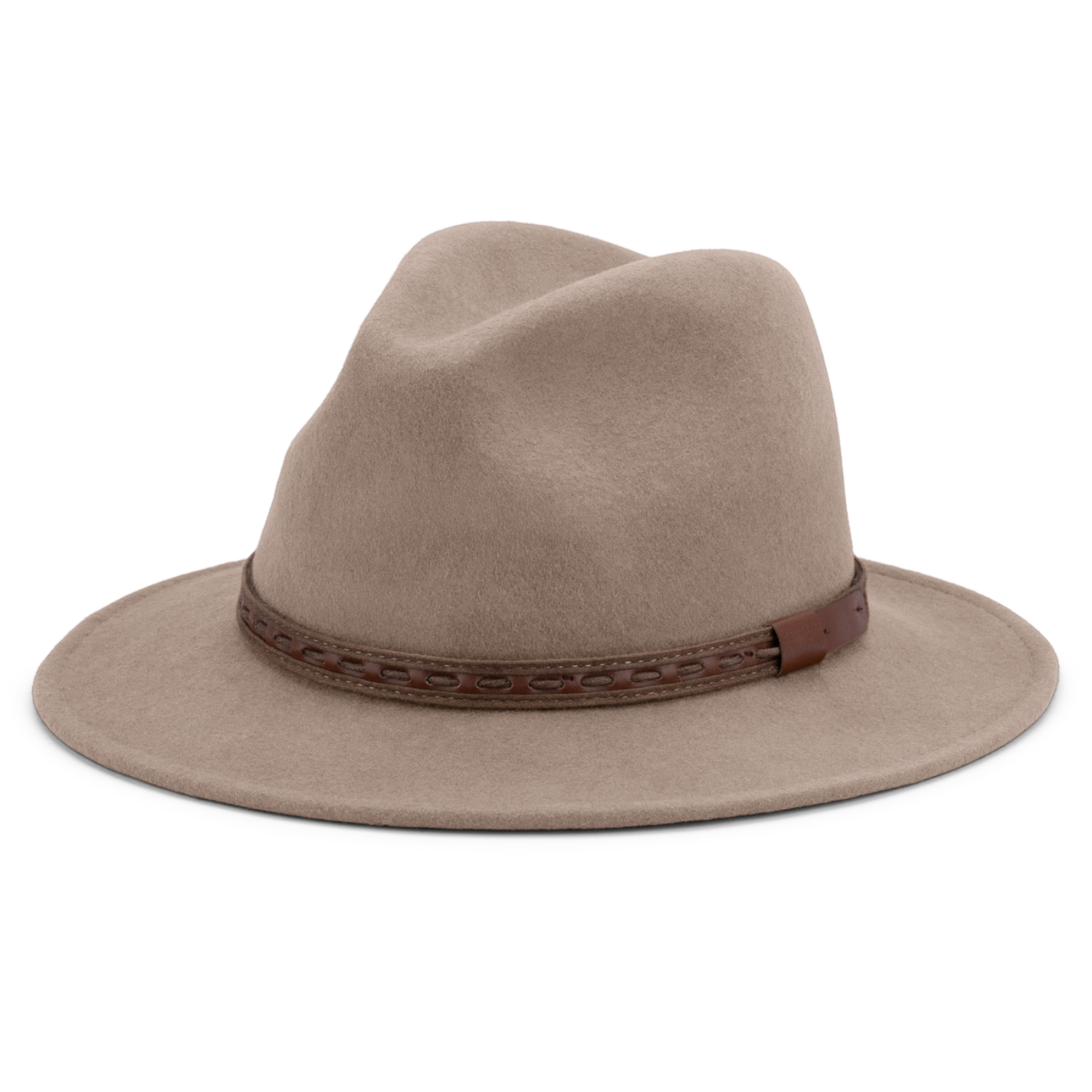 Avenel Hats Johnny Australian Wool Felt Safarai Hat (DF47) Putty