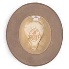 Avenel Hats Mens Banjo Crushable Wool Felt Fedora (21769) Putty [SD]
