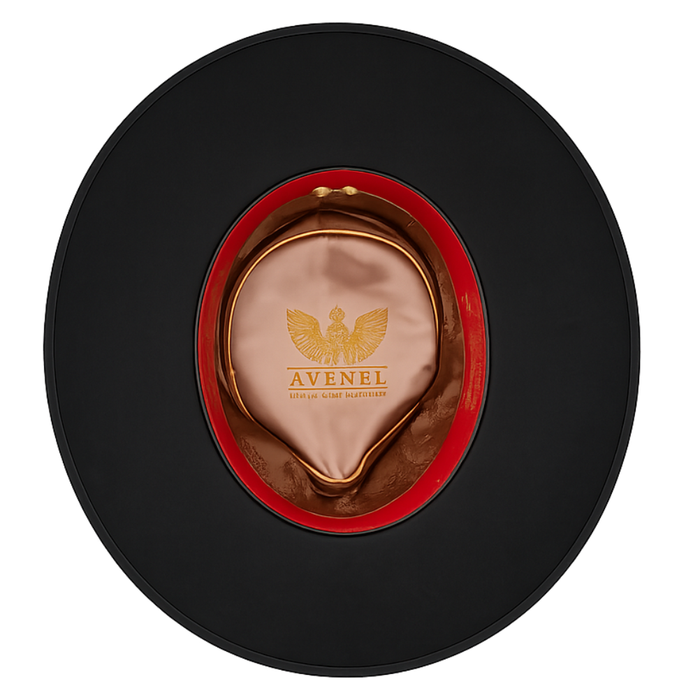 Avenel Hats The Grazier Western Hat (22093) Bitumen Inner