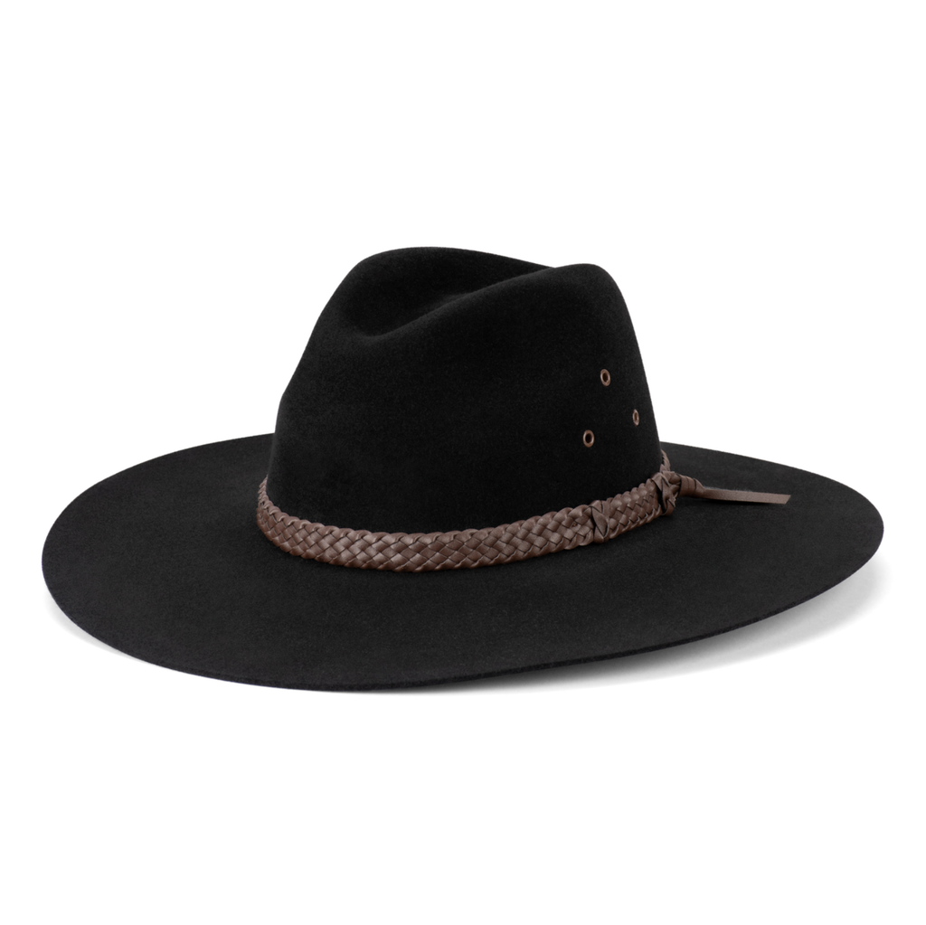 Avenel Hats The Overflow Western Hat (22100) Bitumen