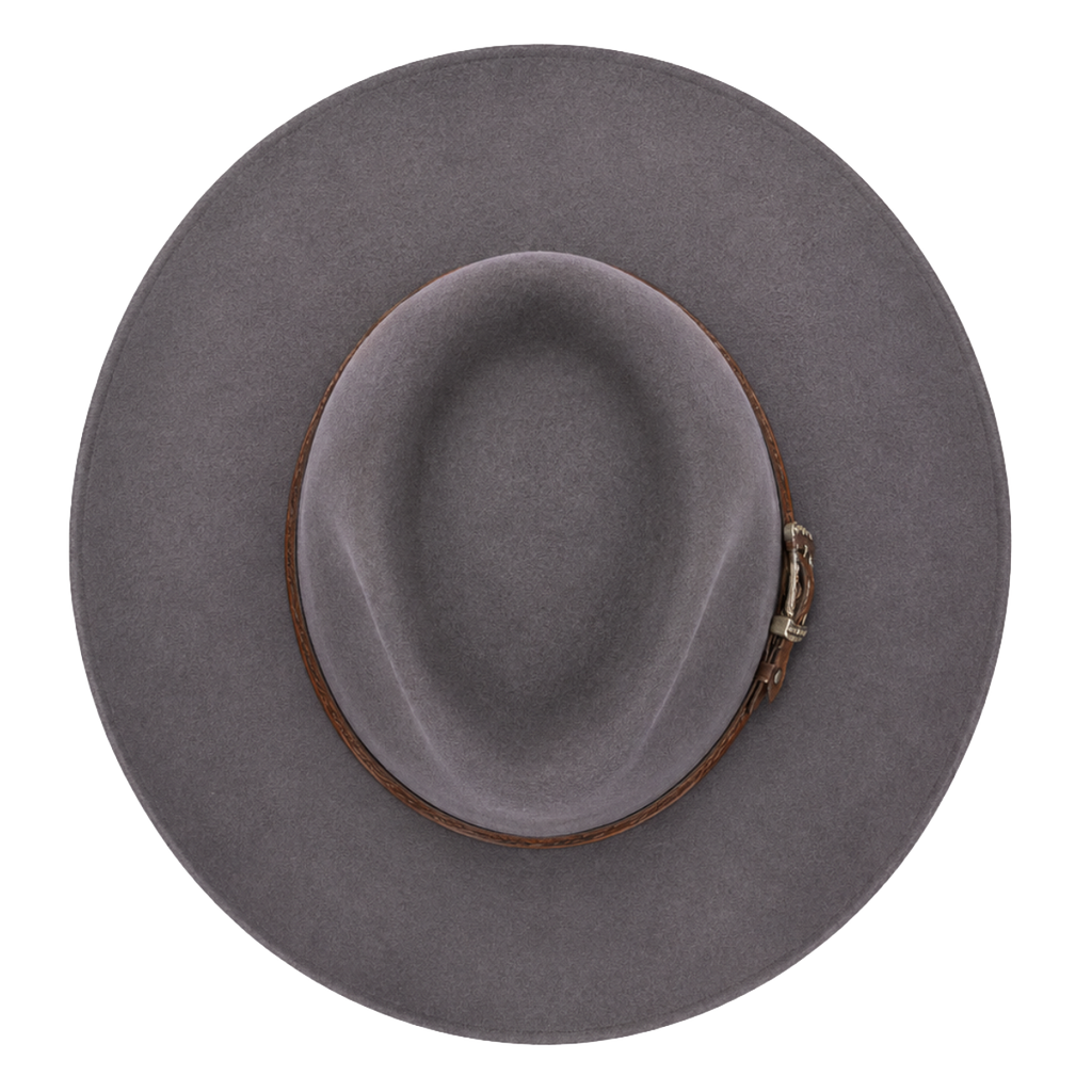 Avenel Hats The Reiner - 7X Mexican Western Hat (22158) Charcoal